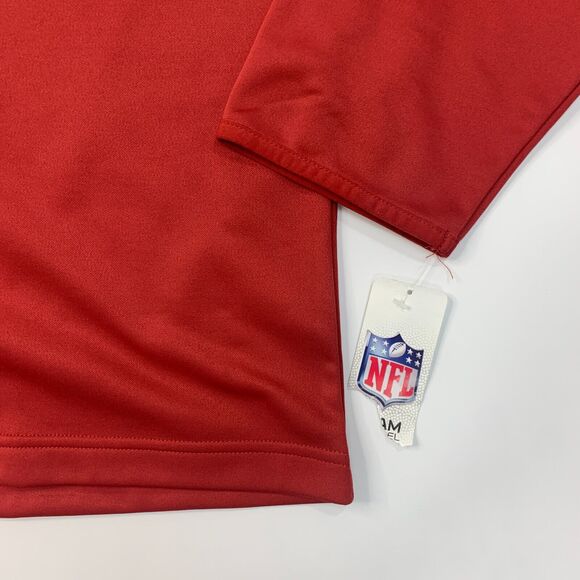 Arizona Cardinals Sweatshirt Mens 2XL XXL Extra Large Quarter Zip NFL Apparel - Picture 3 of 14